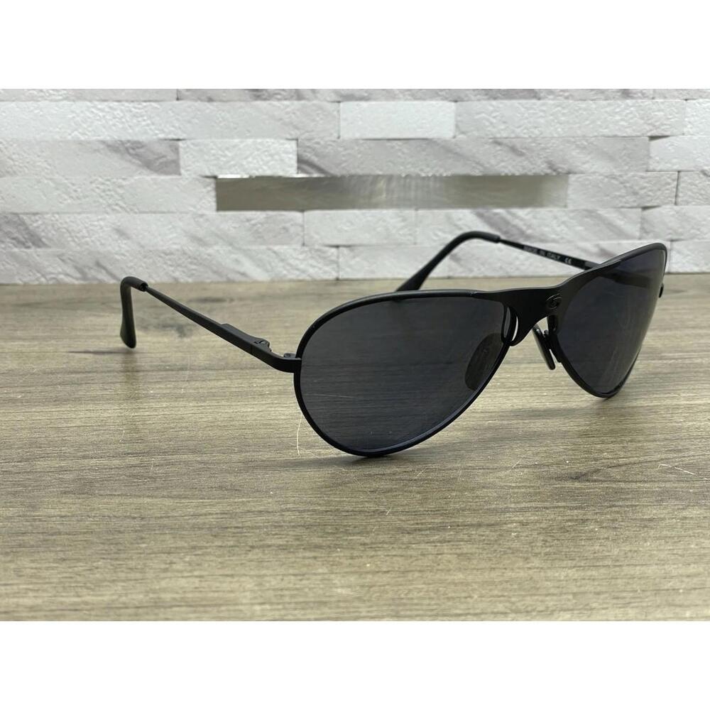 Aviator by Gargoyles Sunglasses Matte Black -Made In Italy *FRAMES ONLY